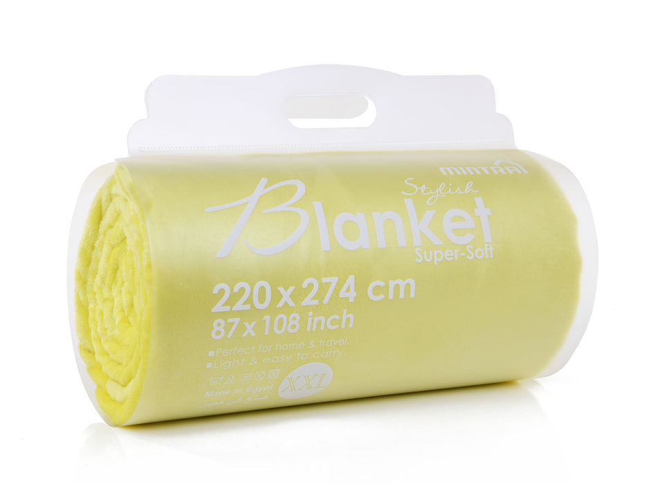 Blanket (Yellow) - Mintra USA blanket-Yellow-fleece-throw-blanket-for-couch-sofa-or-bed-throw-size-soft-fuzzy-plush-blanket-luxury-flannel-lap-blanket-super-cozy-and-comfy-for-all-seasons/soft blanket comforter