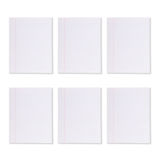 Mintra Office Glue-Top Legal Pads 6 Pack (White, 8.5in x 14in (Wide Ruled)) Mintra USA  mintra-office-glue-top-legal-pads-6-pack-white-8-5in-x-14in-wide-ruled-legal-pad-writing-pads-glue-top