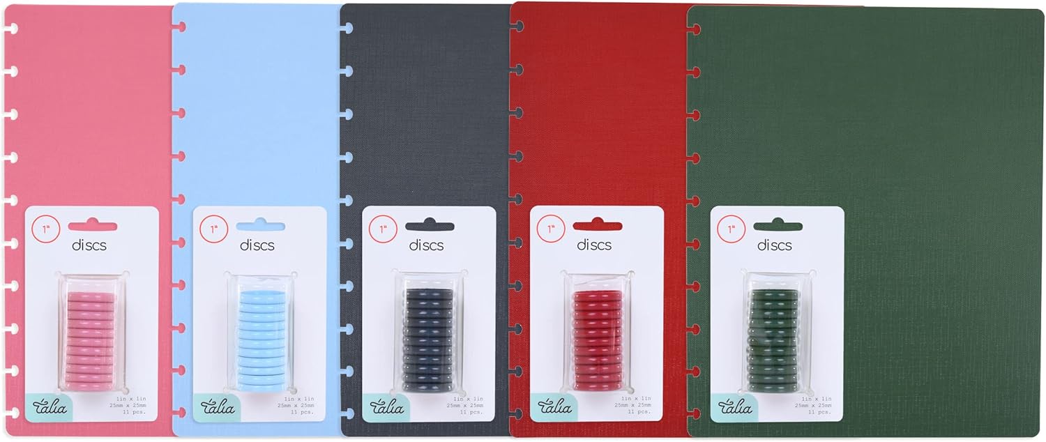 Talia Discbound Notebook - Cover and Disc Sets - Mintra USA