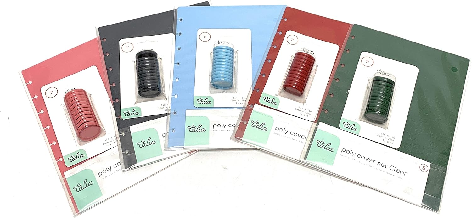Talia Discbound Notebook - Cover and Disc Sets - Mintra USA