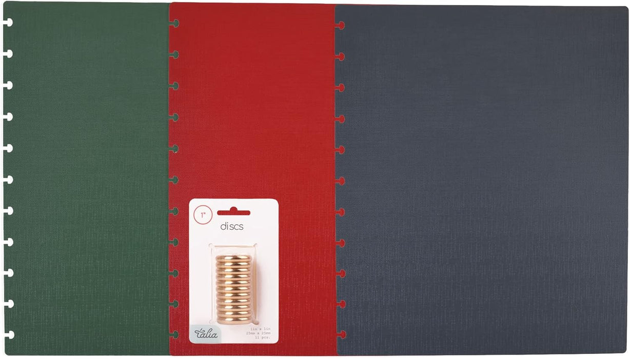 Talia Discbound Notebook - Cover and Disc Sets - Mintra USA