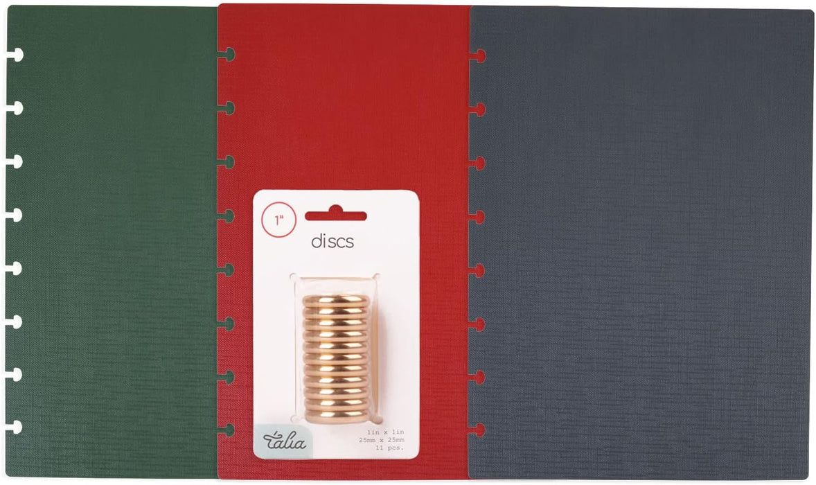 Talia Discbound Notebook - Cover and Disc Sets - Mintra USA