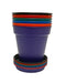 Mintra Garden - 15cm Round Garden Pots 4pk - (15cm Diameter - 5.9inW x 5.5inH) - Mintra USA