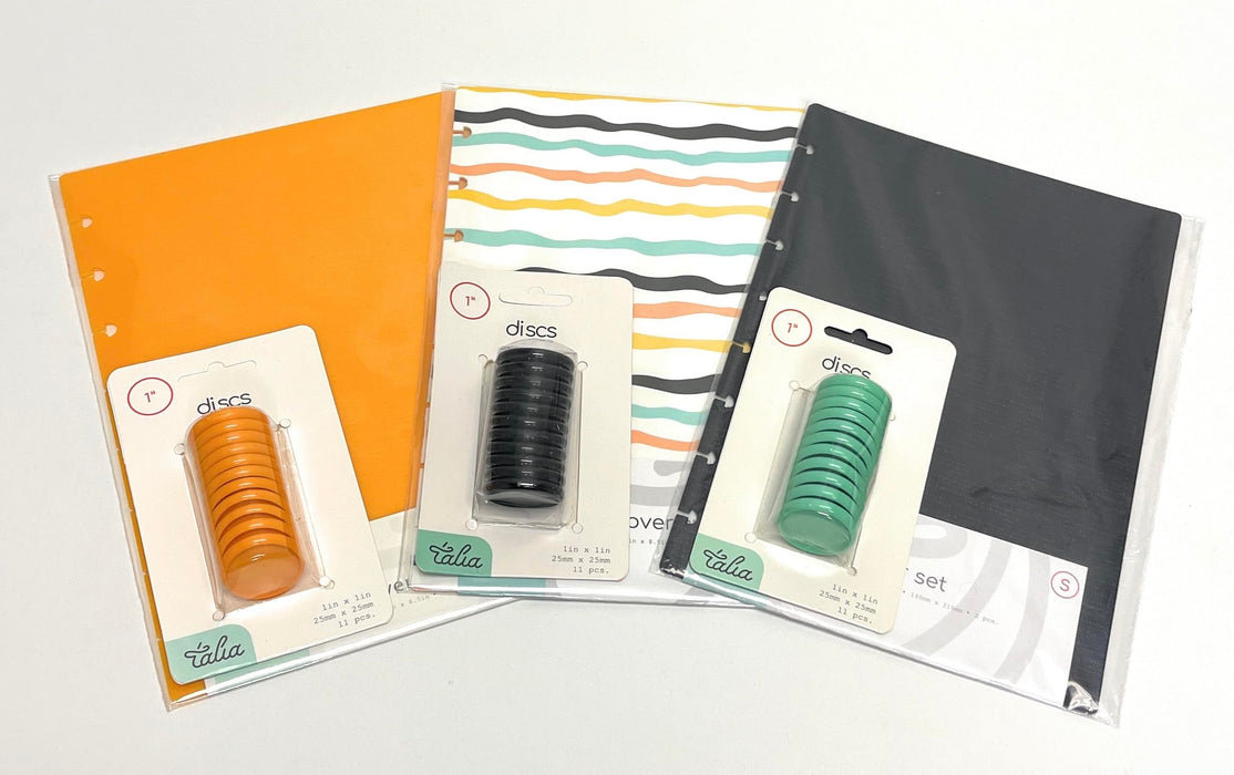 Talia Discbound Notebook - Cover and Disc Sets - Mintra USA