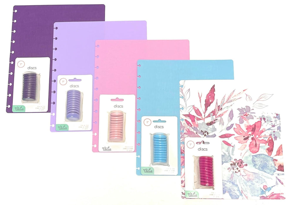 Talia Discbound Notebook - Cover and Disc Sets - Mintra USA