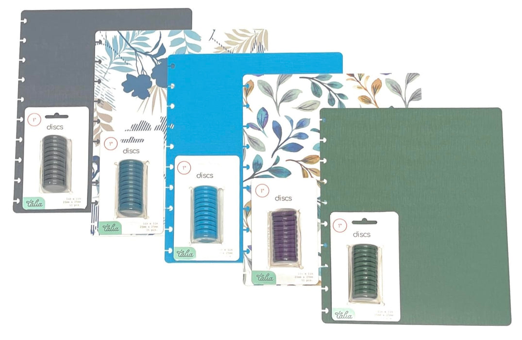 Talia Discbound Notebook - Cover and Disc Sets - Mintra USA