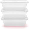 Food Storage Containers (Medium 3L, 6 Piece - 3 Lids, 3 Containers) - Mintra USA