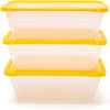 Food Storage Containers (Medium 3L, 6 Piece - 3 Lids, 3 Containers) - Mintra USA