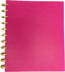 Talia Discbound Notebooks with Gold Discs - Letter size - Mintra USA
