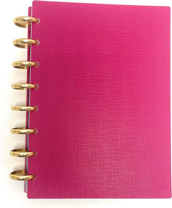Talia Discbound Notebook with Gold Discs - Junior - Mintra USA