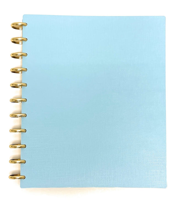 Talia Discbound Notebooks with Gold Discs - Letter size - Mintra USA