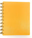 Talia Discbound Notebook with Gold Discs - Midsize - Mintra USA
