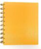 Talia Discbound Notebook with Gold Discs - Midsize - Mintra USA