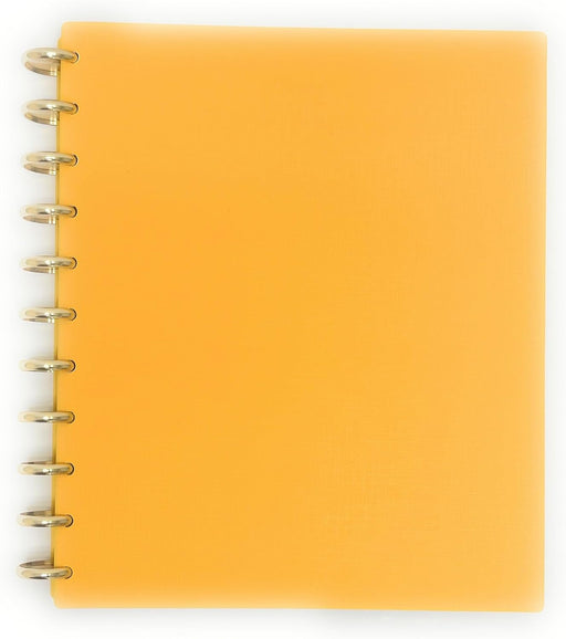 Talia Discbound Notebooks with Gold Discs - Letter size - Mintra USA