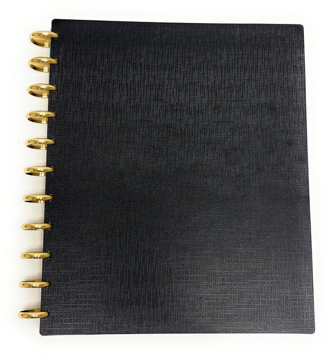 Talia Discbound Notebooks with Gold Discs - Letter size - Mintra USA