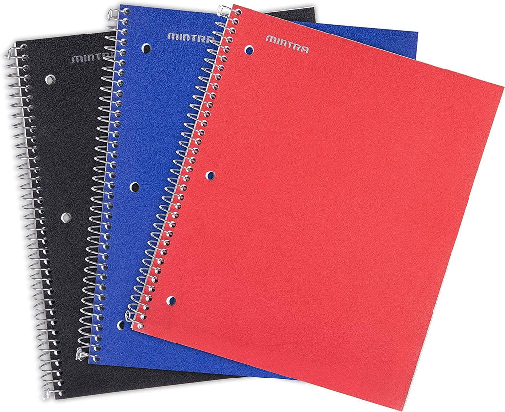 Mintra Office Durable Spiral Notebook - 2 Subject