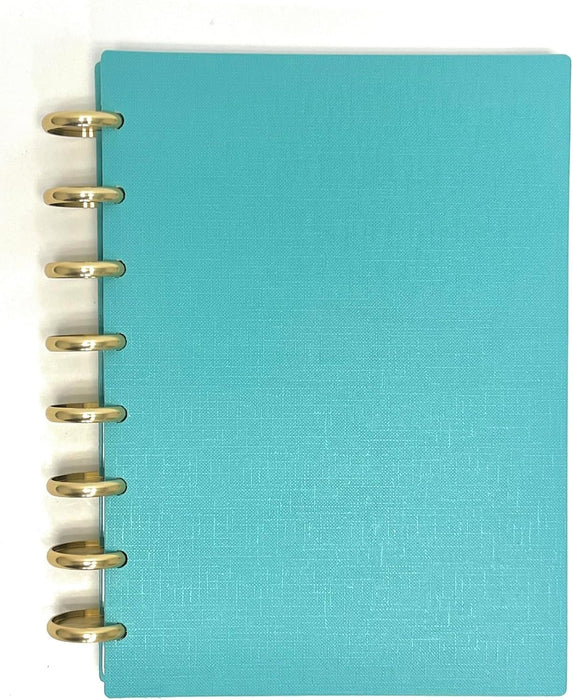 Talia Discbound Notebook with Gold Discs - Junior - Mintra USA