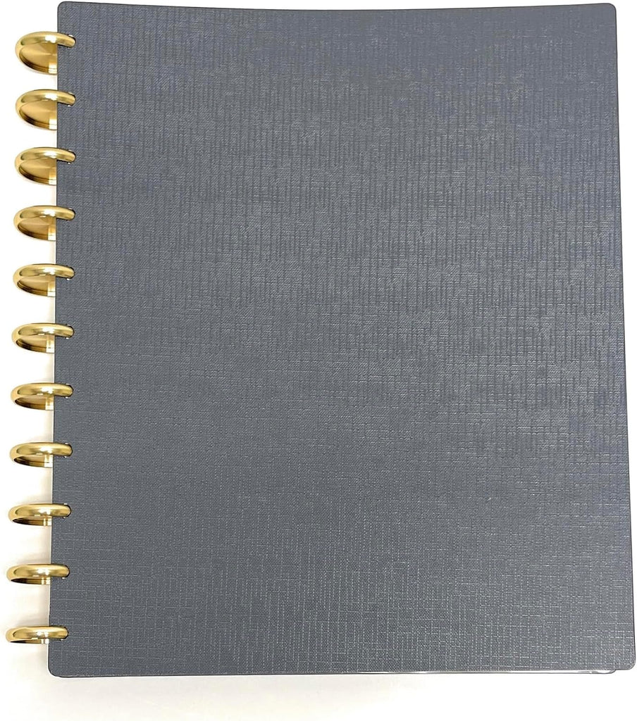Talia Discbound Notebooks with Gold Discs - Letter size - Mintra USA