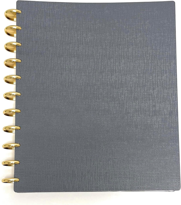 Talia Discbound Notebooks with Gold Discs - Letter size - Mintra USA