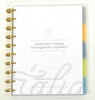 Talia Discbound Notebook with Gold Discs - Midsize - Mintra USA