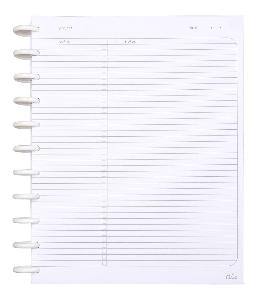 Talia My Projects Refill - Mintra USA