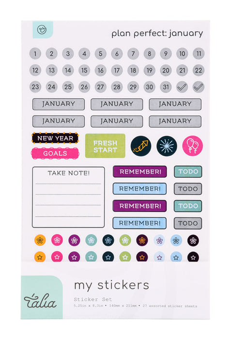 Talia Sticker Pack - Mintra USA