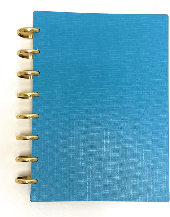 Talia Discbound Notebook with Gold Discs - Junior - Mintra USA
