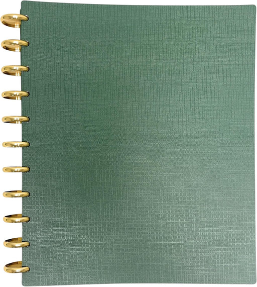 Talia Discbound Notebooks with Gold Discs - Letter size - Mintra USA