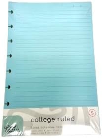 Talia Discbound College Ruled Refill