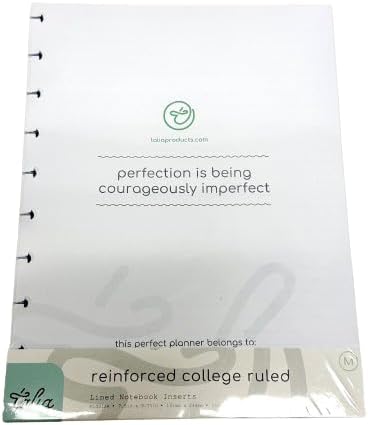 Talia Discbound College Ruled Refill