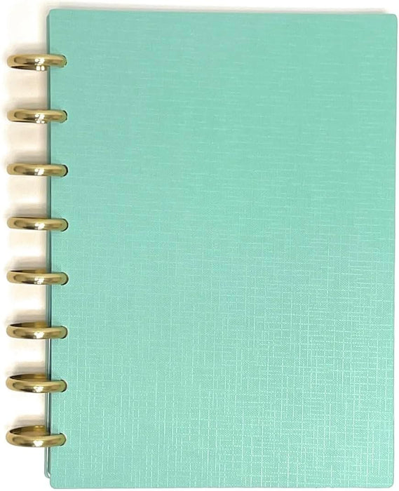 Talia Discbound Notebook with Gold Discs - Junior - Mintra USA