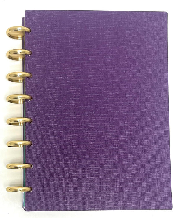 Talia Discbound Notebook with Gold Discs - Junior - Mintra USA