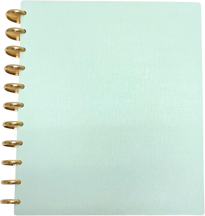 Talia Discbound Notebooks with Gold Discs - Letter size - Mintra USA