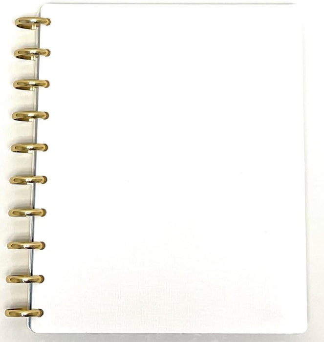 Talia Discbound Notebook with Gold Discs - Midsize - Mintra USA
