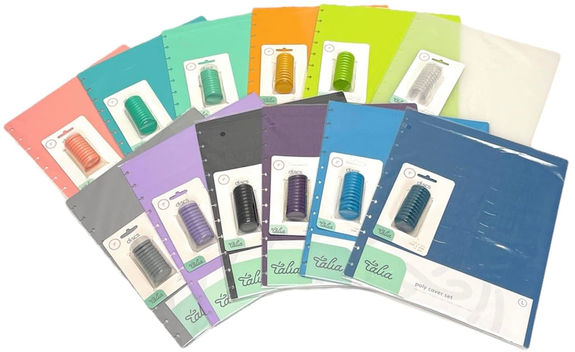 Talia Discbound Notebook - Cover and Disc Sets - Mintra USA
