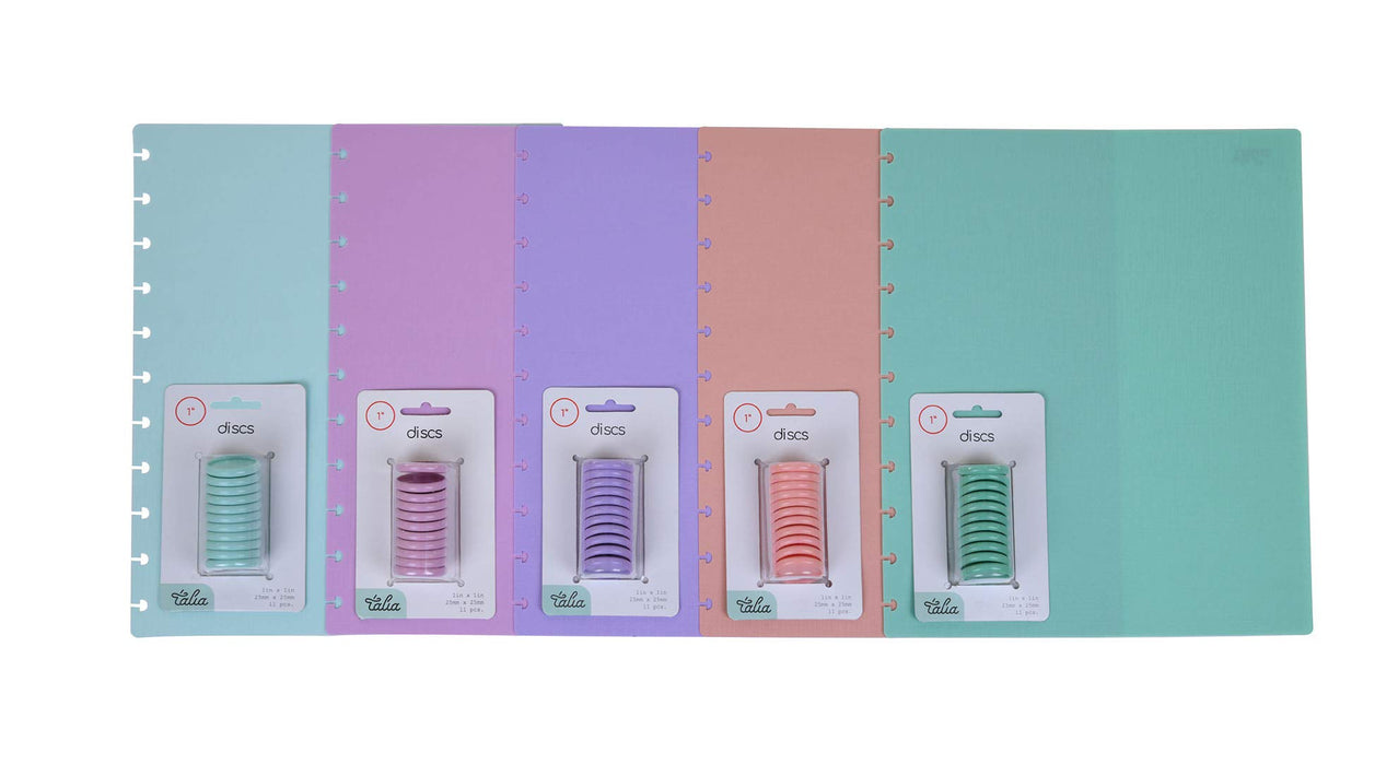 Talia Discbound Notebook - Cover and Disc Sets - Mintra USA