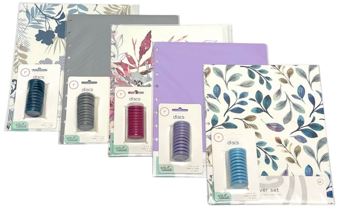 Talia Discbound Notebook - Cover and Disc Sets - Mintra USA