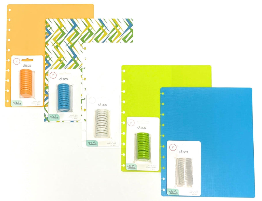 Talia Discbound Notebook - Cover and Disc Sets - Mintra USA