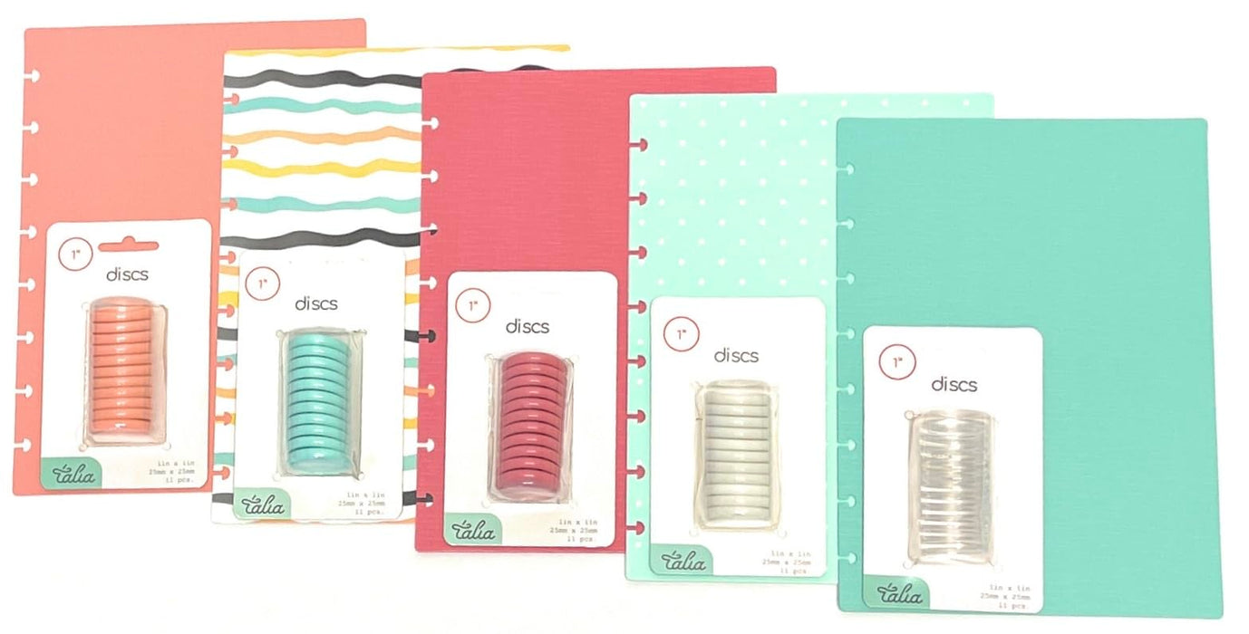 Talia Discbound Notebook - Cover and Disc Sets - Mintra USA