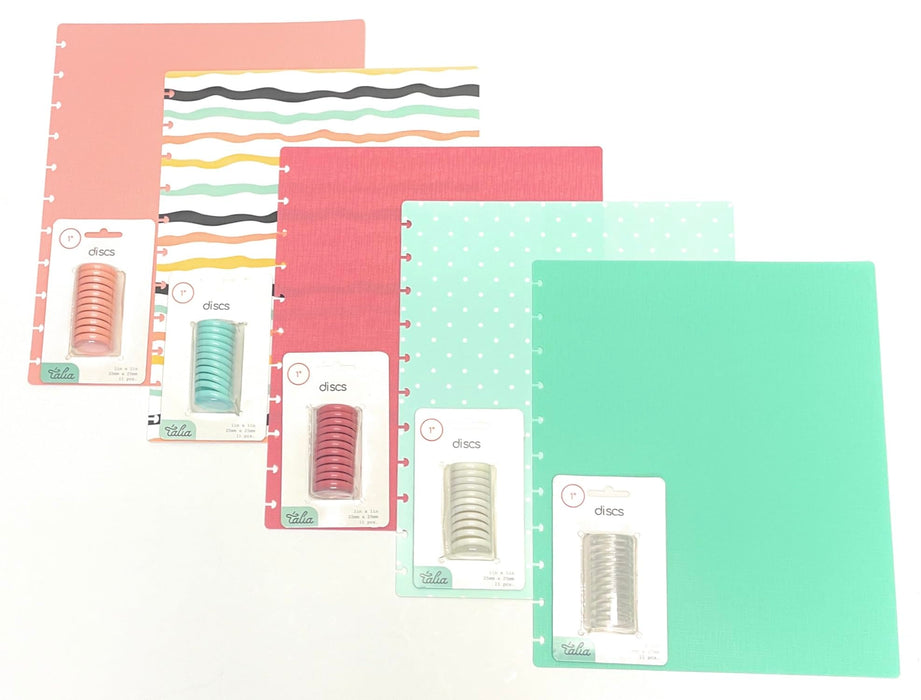 Talia Discbound Notebook - Cover and Disc Sets - Mintra USA