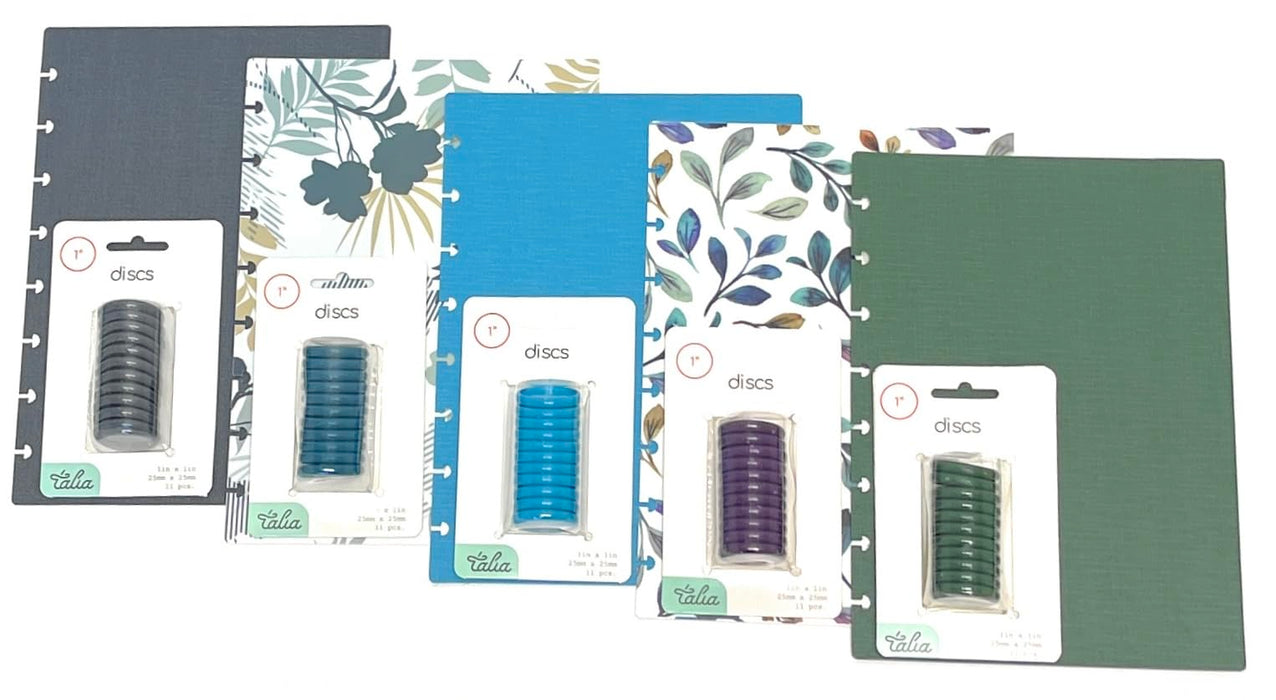 Talia Discbound Notebook - Cover and Disc Sets - Mintra USA