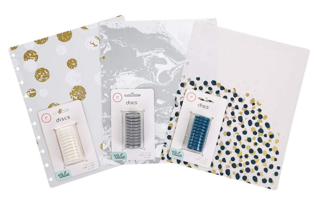 Talia Discbound Notebook - Cover and Disc Sets - Mintra USA