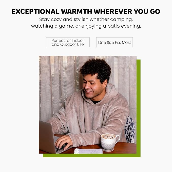 Mintra Home Wearable Sherpa Blanket