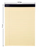 Mintra Office-Legal Pads (Basic Letter-Canary- Wide Ruled) 36 Pack - Mintra USA mintra-office-legal-pads-basic-letter-canary-wide-ruled-36-pack/yellow legal pads bulk
