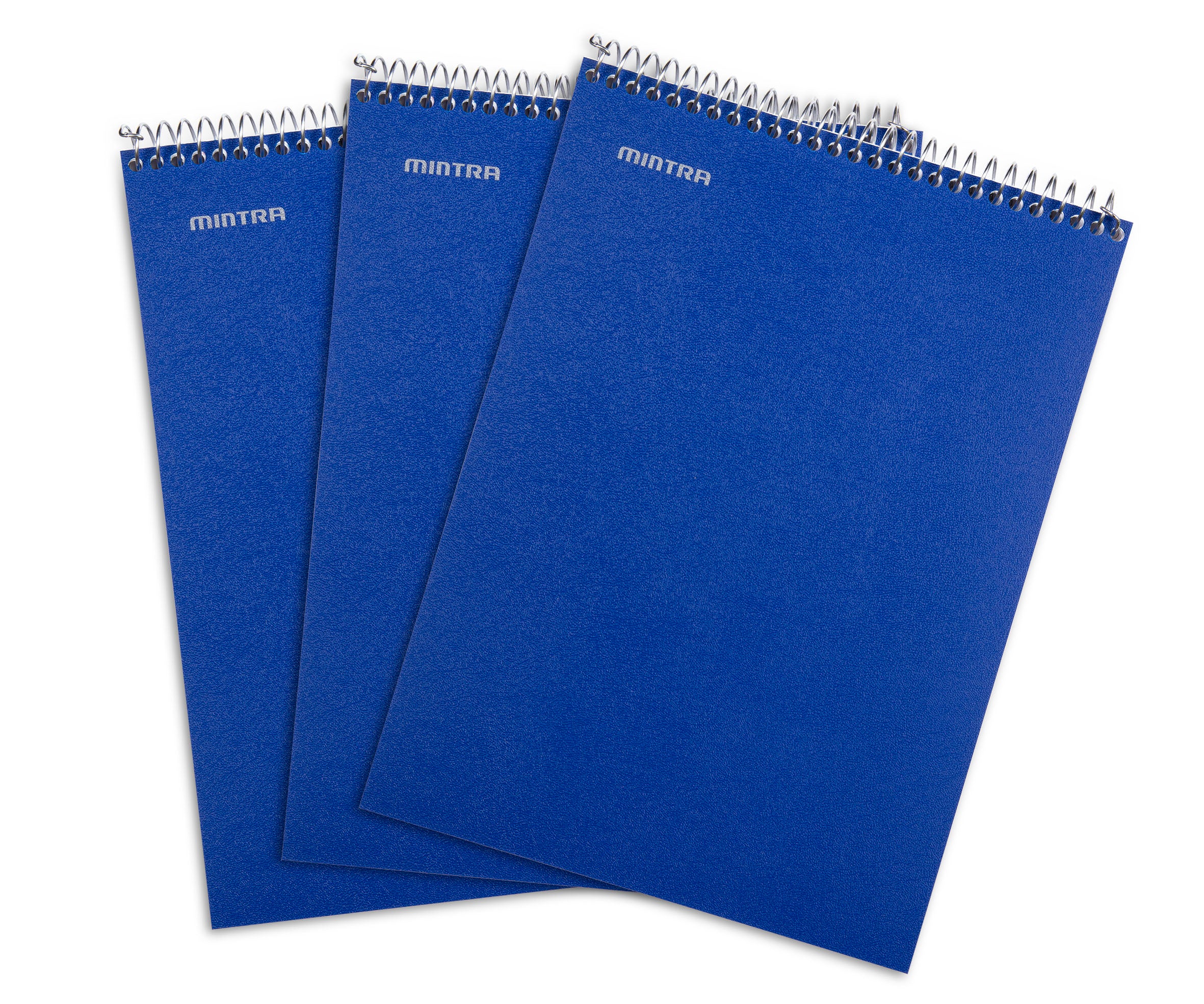 Left Handed Notebooks College Ruled [3 Pack, 100 Pages] | 9x11 Left Handed Spiral Notebook w/ Waterproof Covers | Lefty Notebooks for Note Taking