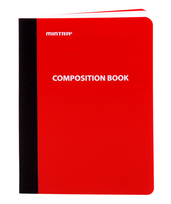 Assorted Solid Poly Composition (College Ruled, 4 Pack) - Mintra USA assorted-solid-poly-composition-college-ruled-4-pack/composition notebook plastic cover