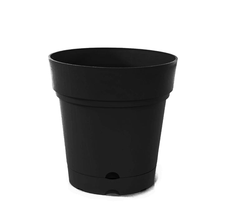 Mintra Home Garden Pots - Round Pot 8.5inch - Mintra USA decorative-round-pot-8-5-inch/Round Plastic Garden Bowl/plant pot with drainage holes/indoor plant pot with drainage holes/