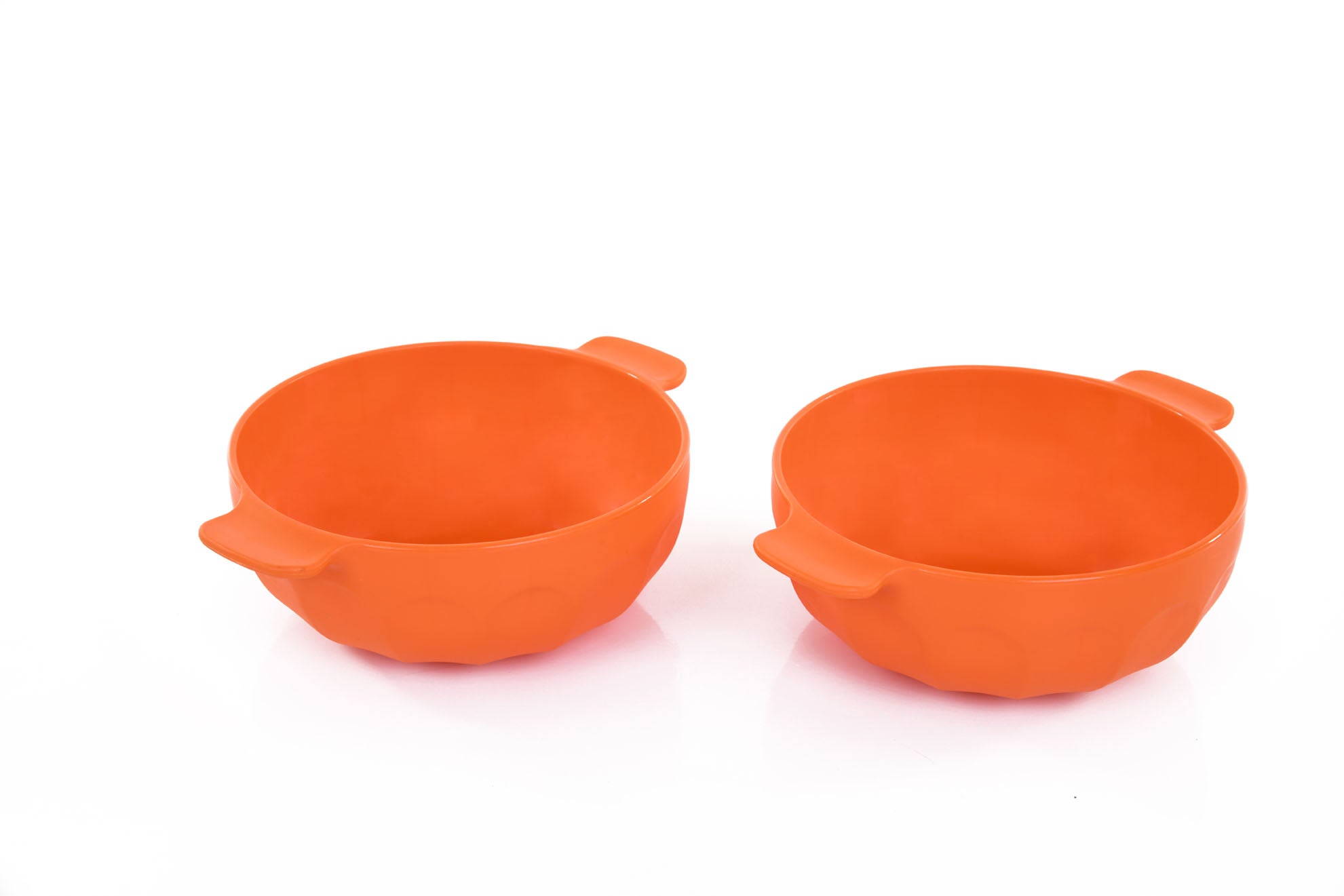 Mintra Home Snack Bowls (Large 2pk (4L), Red)