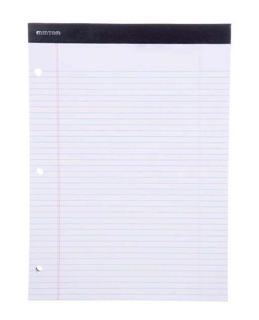 Mintra Office Legal Pads - ((BASIC WHITE 6pk, 8.5in x 11in, NARROW RULED))  — Mintra USA