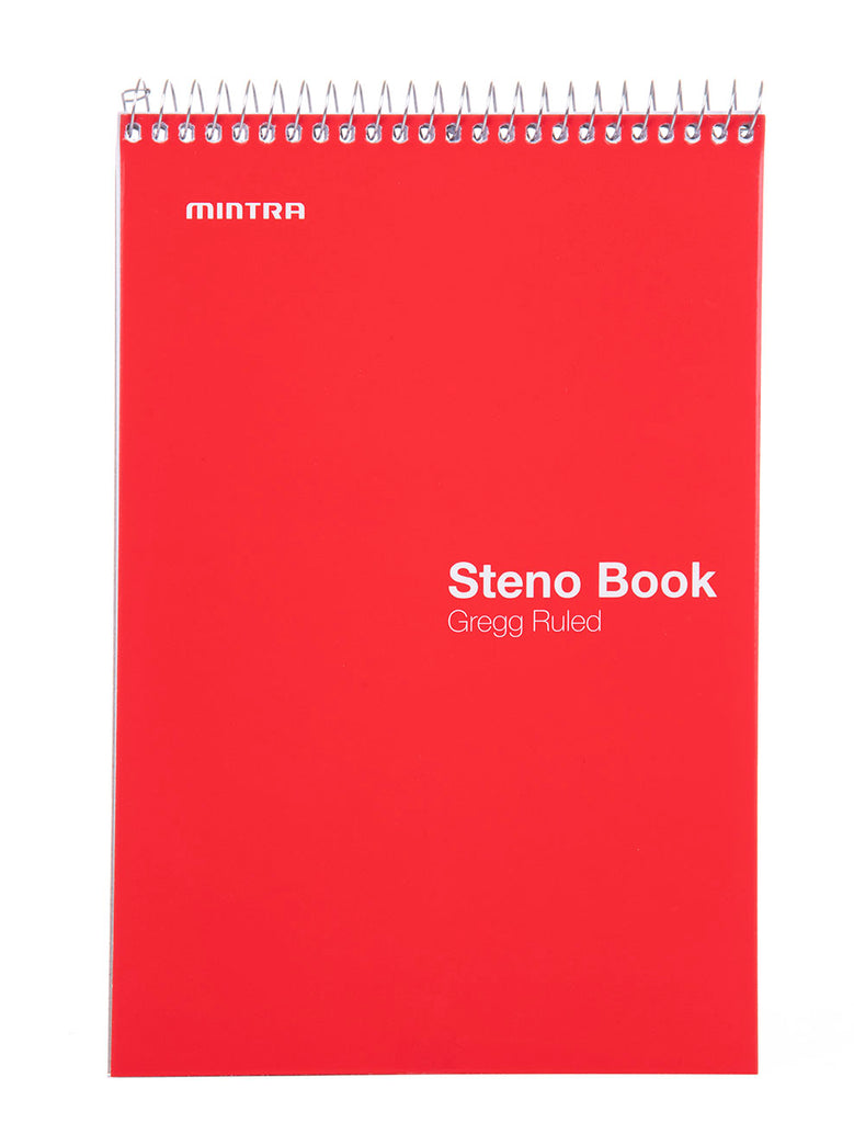 Steno Books 4pk, 6x9in, Top Spiral | Mintra USA - Shop Now!